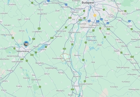 Fejér vármegye Iváncsa 4105nm-es gazdasági, kereskedelmi, szolgáltató övezetbe tartozó telek eladó