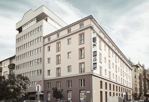Budapest XIII. kerület Victor Hugo utca B kategóriás irodaházban iroda kiadó