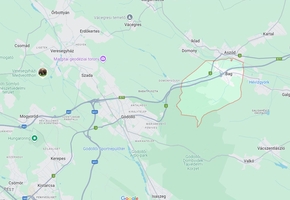 Pest megye Bag 6050nm gazdasági, kereskedelmi, szolgáltató övezetbe tartozó telek eladó
