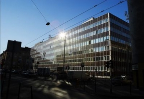 Budapest XIII. kerület Victor Hugo utca B kategóriás irodaházban iroda kiadó