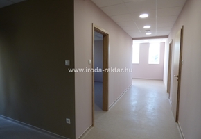 Budapest XIV. kerület újépítésű telephelyen 190nm iroda kiadó
