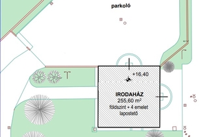 Budapest XXII. kerület Budafok 3000nm-es telken 1278nm szintterületű, 5 szintes felújítandó irodaépület eladó