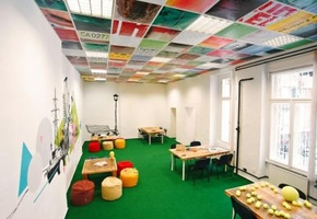 Budapest V. kerület Sas utca loft közösségi irodák kiadók